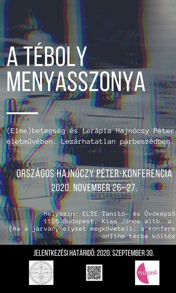 Felhívás az országos Hajnóczy Péter-konferencián való részvételre (2020. november 26–27.)